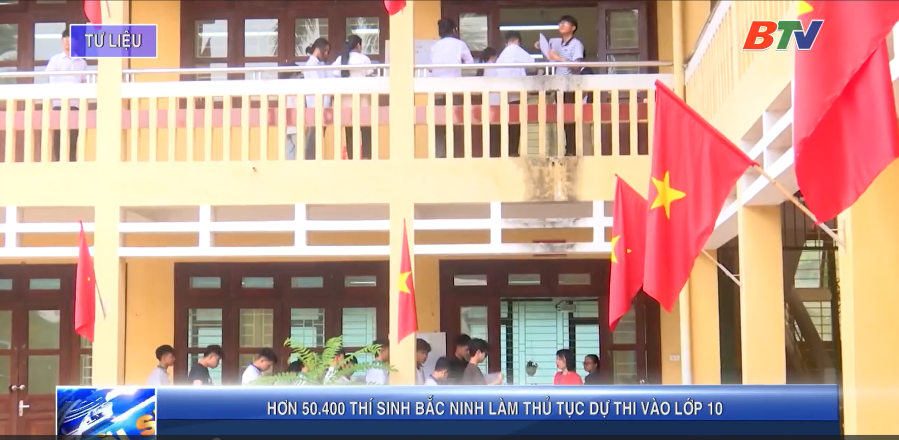 Hơn 50.400 thí sinh Bắc Ninh làm thủ tục dự thi vào lớp 10